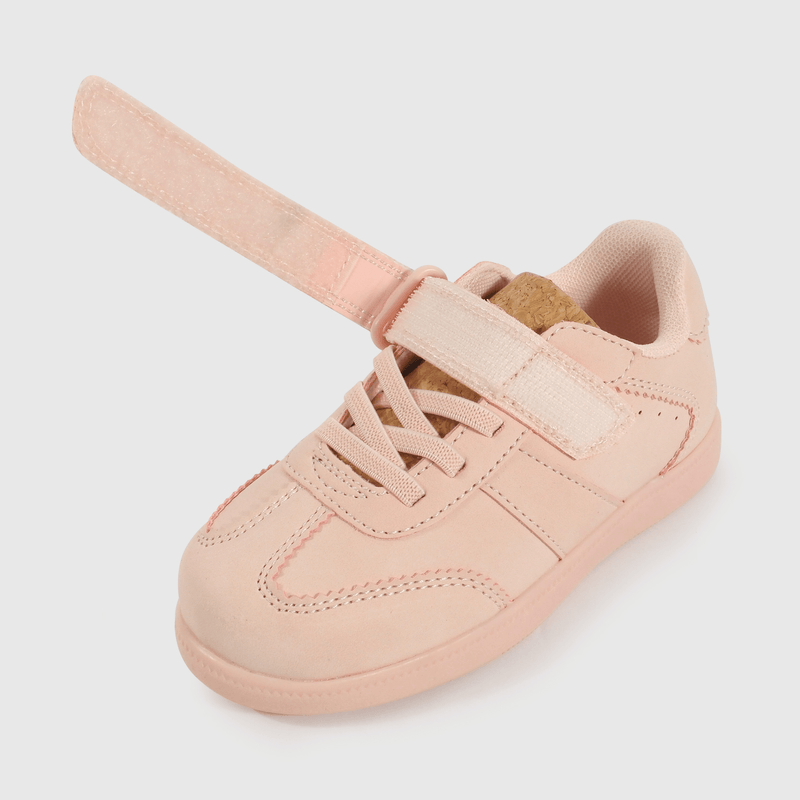Zapatilla Caminante Lifestyle de Niña Celeste Caña Media con Cordón