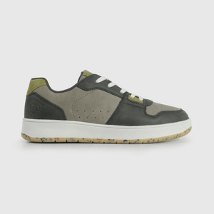 Zapatilla Lifestyle de Niño Gris Caña Baja con Cordón