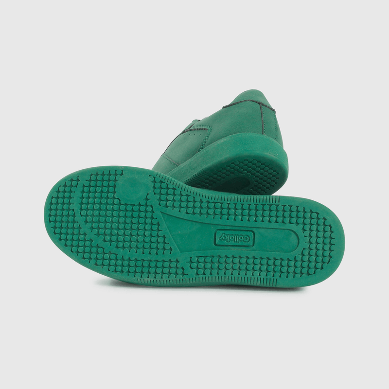 Zapatilla Lifestyle de Niño Verde Caña Baja con Cordón