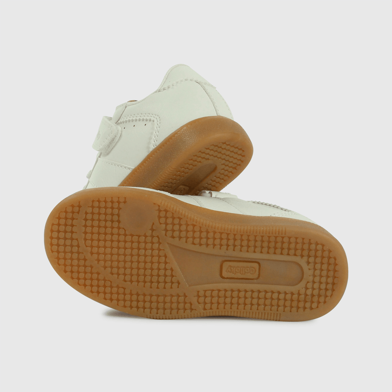 Zapatilla Caminante Lifestyle Unisex Blanco Caña Baja con Cordón