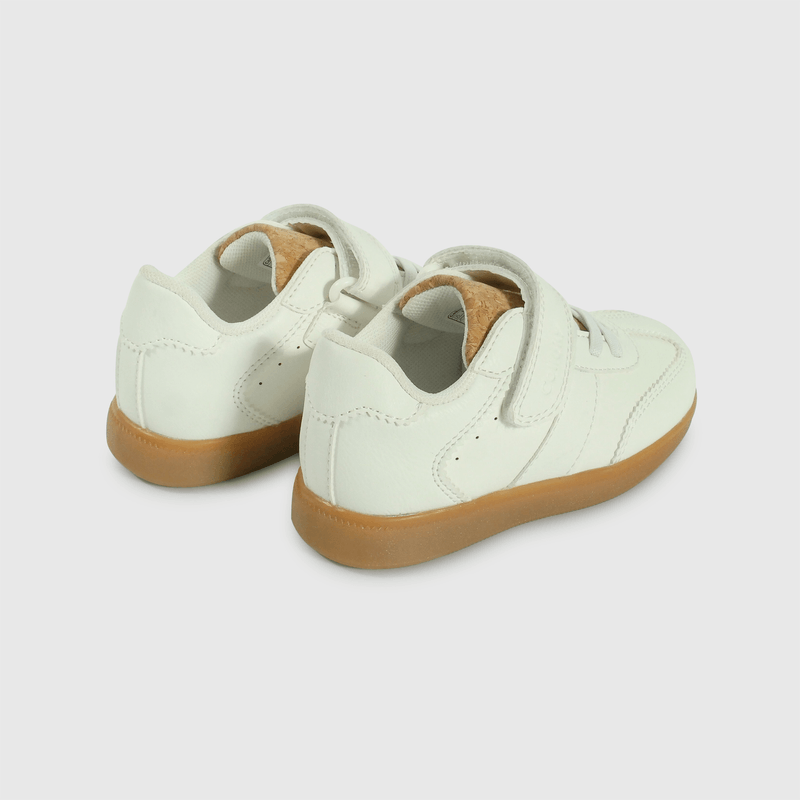 Zapatilla Caminante Lifestyle Unisex Blanco Caña Baja con Cordón
