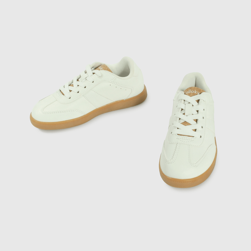 Zapatilla Lifestyle de Unisex Blanco Caña Baja con Cordón