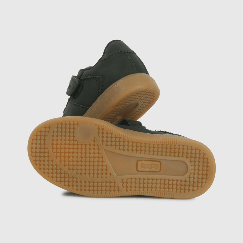 Zapatilla Caminante Lifestyle Unisex Negro Caña Baja con Cordón