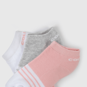 Calcetines cortos para niños, pack de 3 colores
