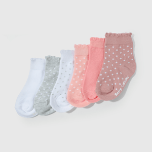 Calcetines de colores para niños, pack de 6