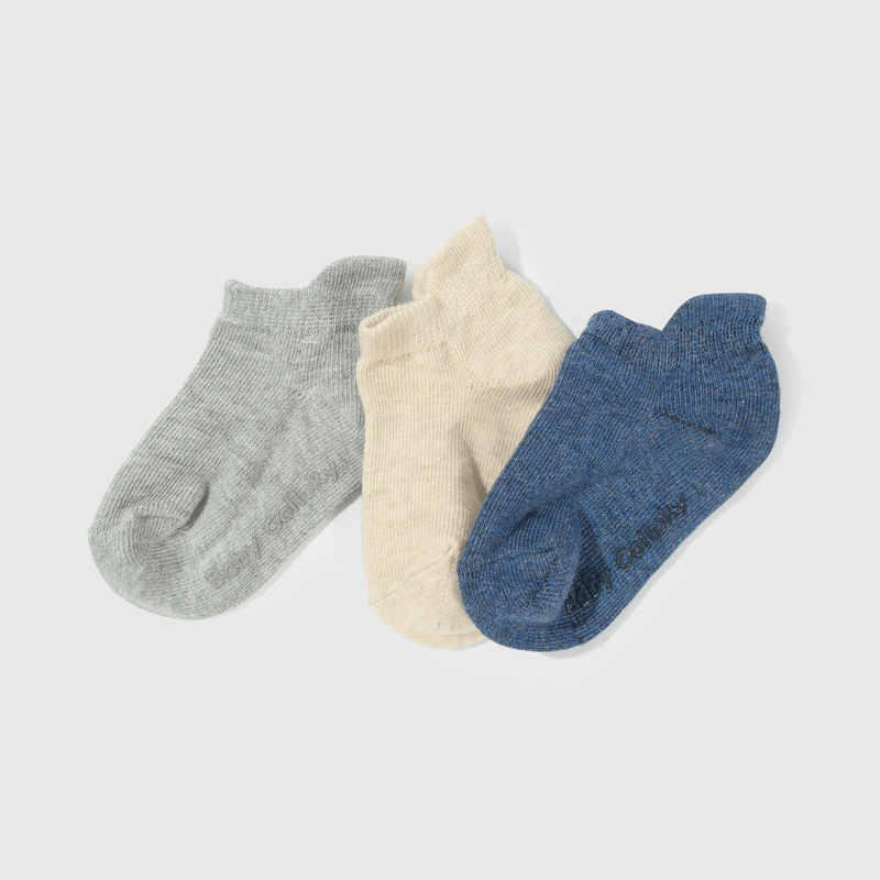Pack 3 Calcetines Azul Básicos