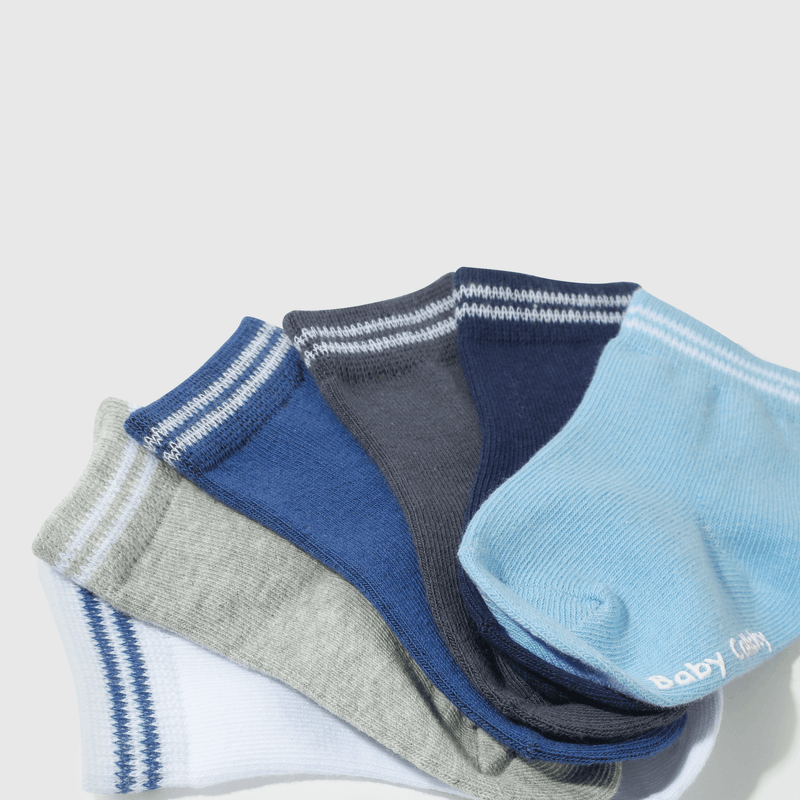 Calcetines coloridos para niños, pack de 6