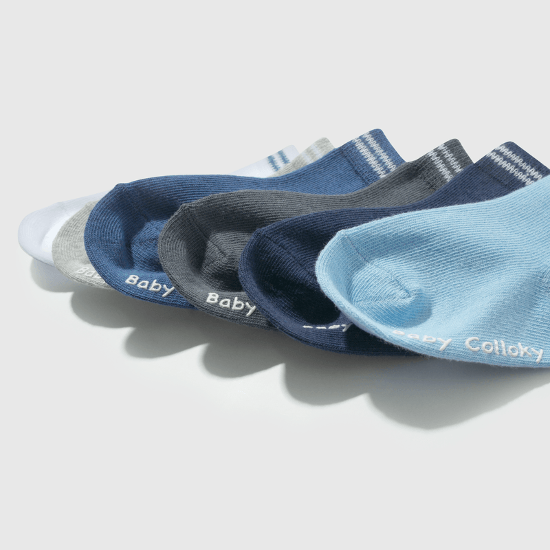 Calcetines coloridos para niños, pack de 6