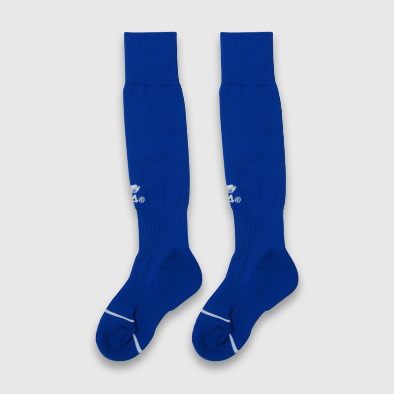 Calcetines deportivos azules para niños, cómodos y seguros