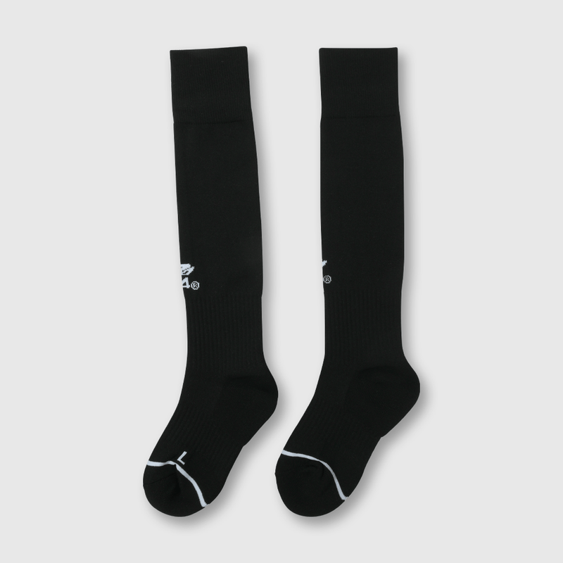 Calcetines deportivos negros para niños, comodidad y estilo