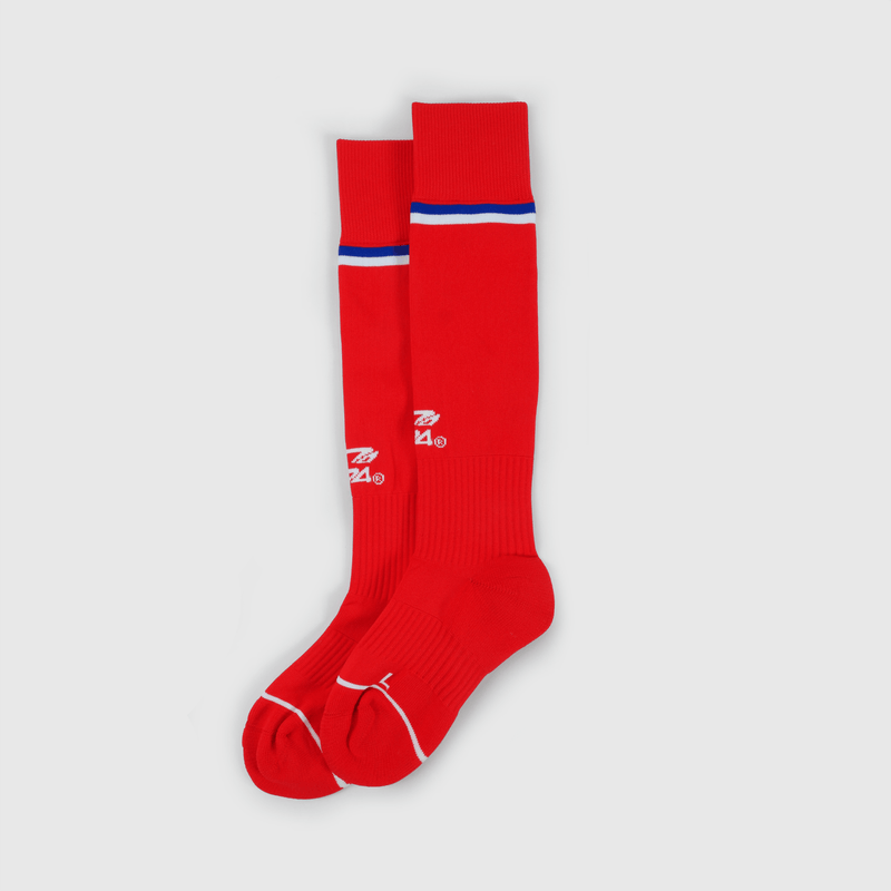 Calcetín Futbol Rojo Temático Chile