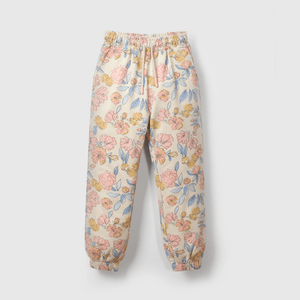 Buzo floral beige para niños, comodidad y estilo