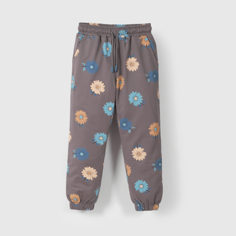 Buzo negro con flores para niños, estilo y comodidad