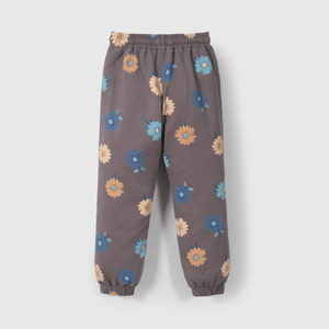 Buzo negro con flores para niños, estilo y comodidad