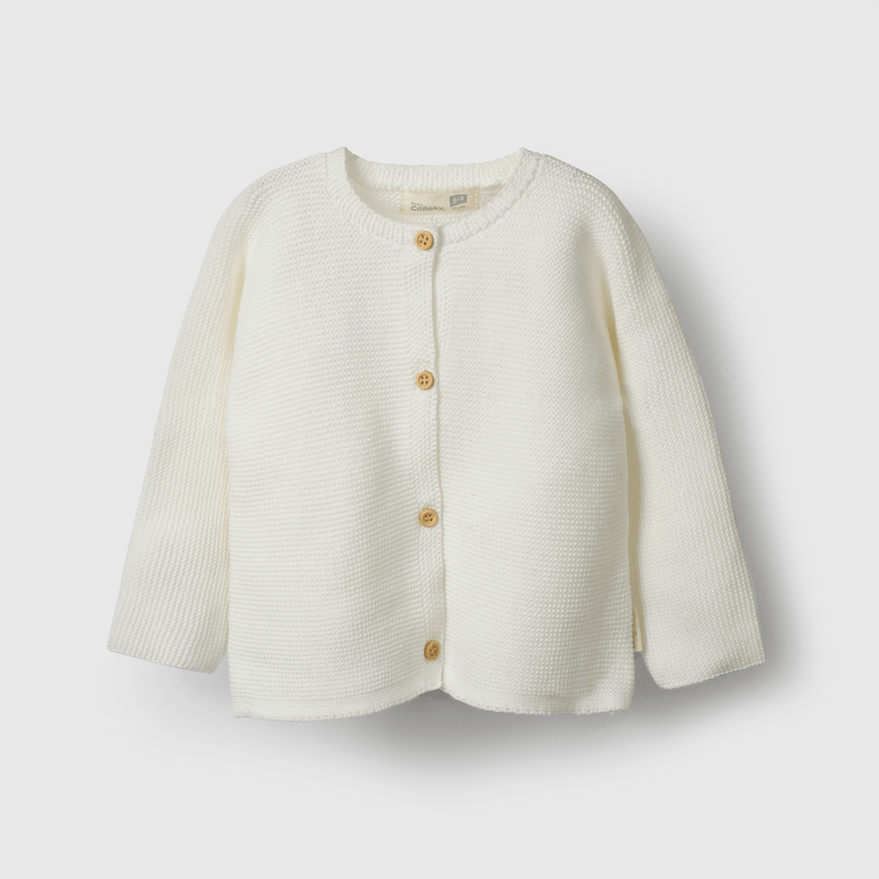 Chaleco blanco para guaguas, suave y cómodo