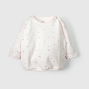 Conjunto rosado para guaguas con abejitas adorables
