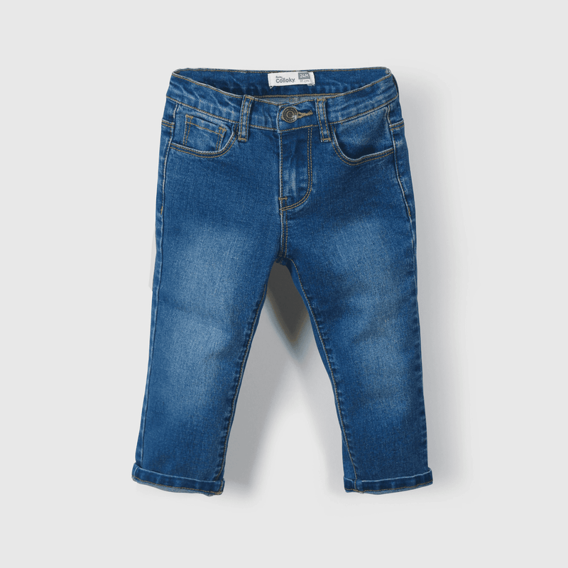 Jeans azul para niños, comodidad y estilo