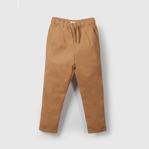 Pantalón Jogger Café para niños, estilo y comodidad