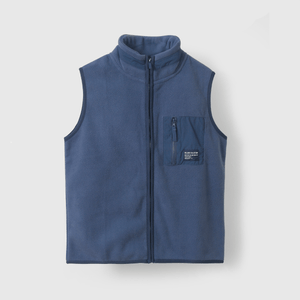 Chaleco azul para niños, estilo y comodidad