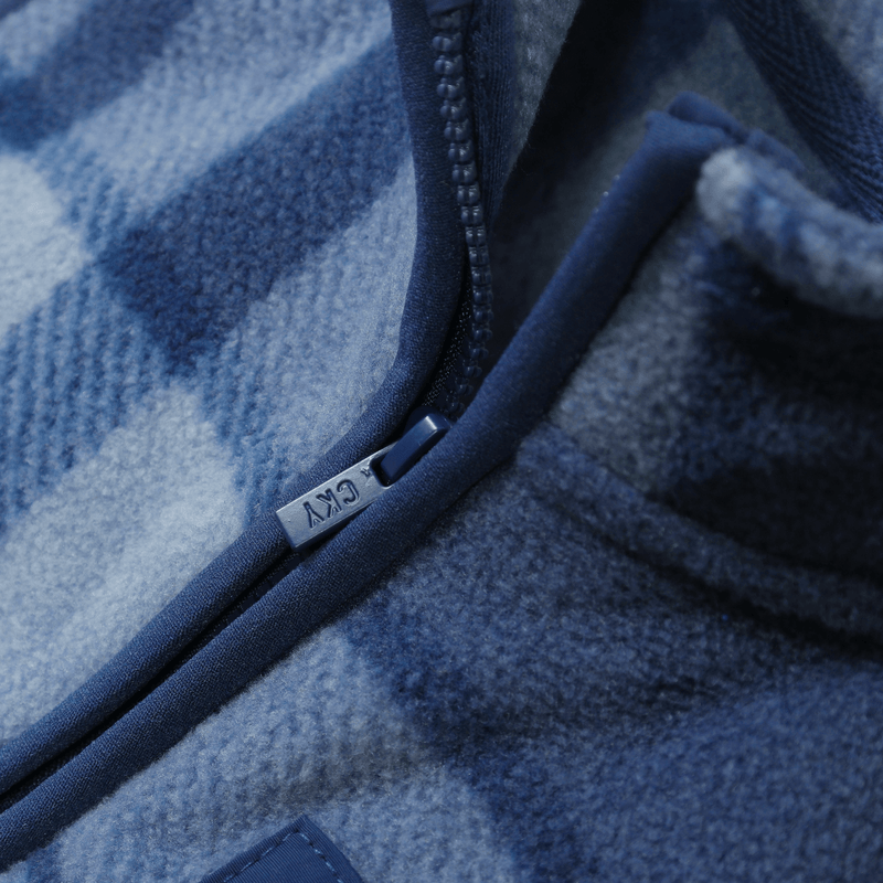 Chaleco escocés azul para niños, estilo y calidez