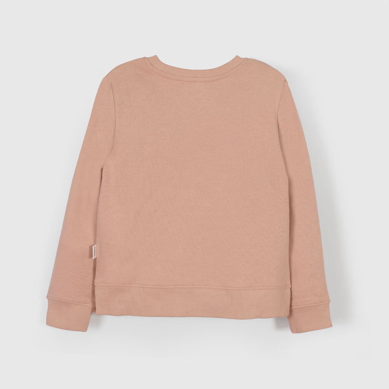 Polerón rosado para niños, suave y cómodo