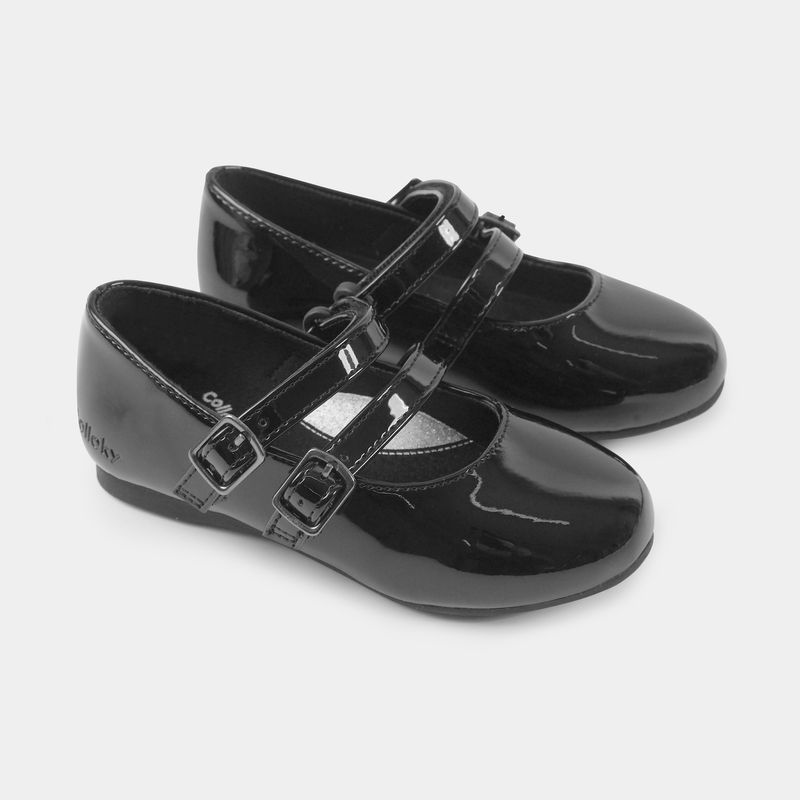 Ballerina negra para niña, comodidad y estilo en cada paso