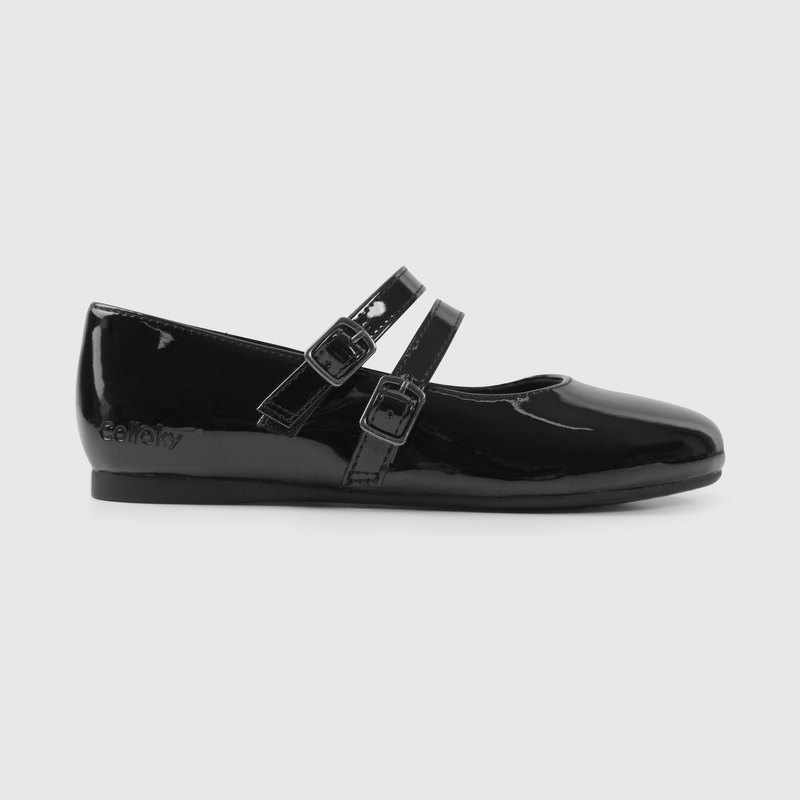 Ballerinas negras para niñas, elegancia y comodidad
