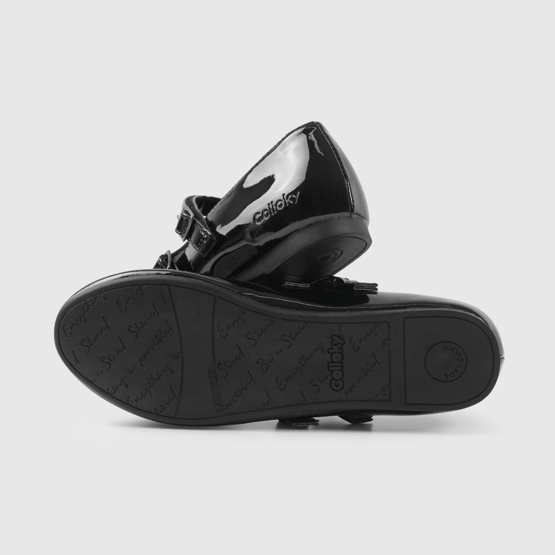 Ballerinas negras para niñas, elegancia y comodidad