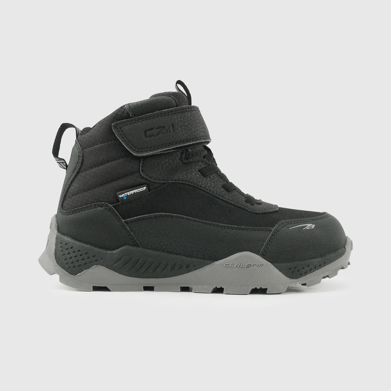 Botín negro unisex para niños, comodidad y estilo