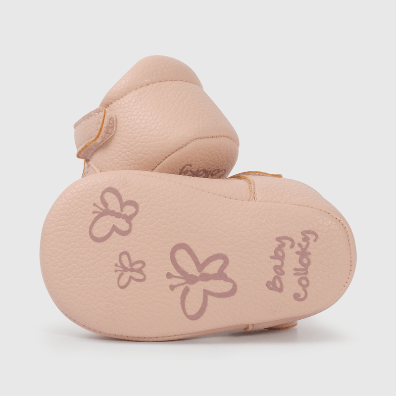 Zapatos rosados para niña, tiernos y cómodos