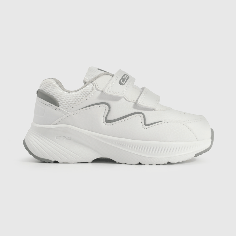Zapatilla blanca para niños, comodidad y estilo