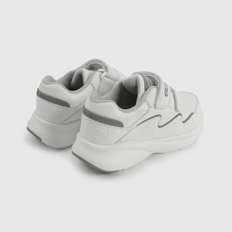 Zapatillas deportivas blancas para niños activos y cómodos