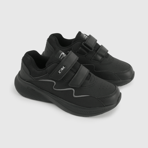 Zapatillas negras para niños, comodidad y estilo