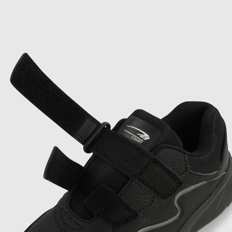 Zapatillas negras para niños, comodidad y estilo