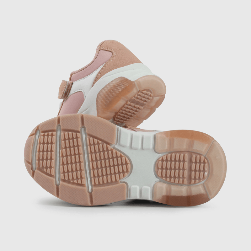 Zapatilla Rosada con Luces de Niña
