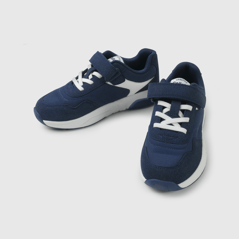 Zapatillas azules con luces para niños, comodidad y estilo
