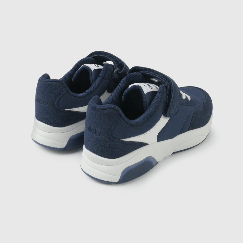Zapatillas azules con luces para niños, comodidad y estilo