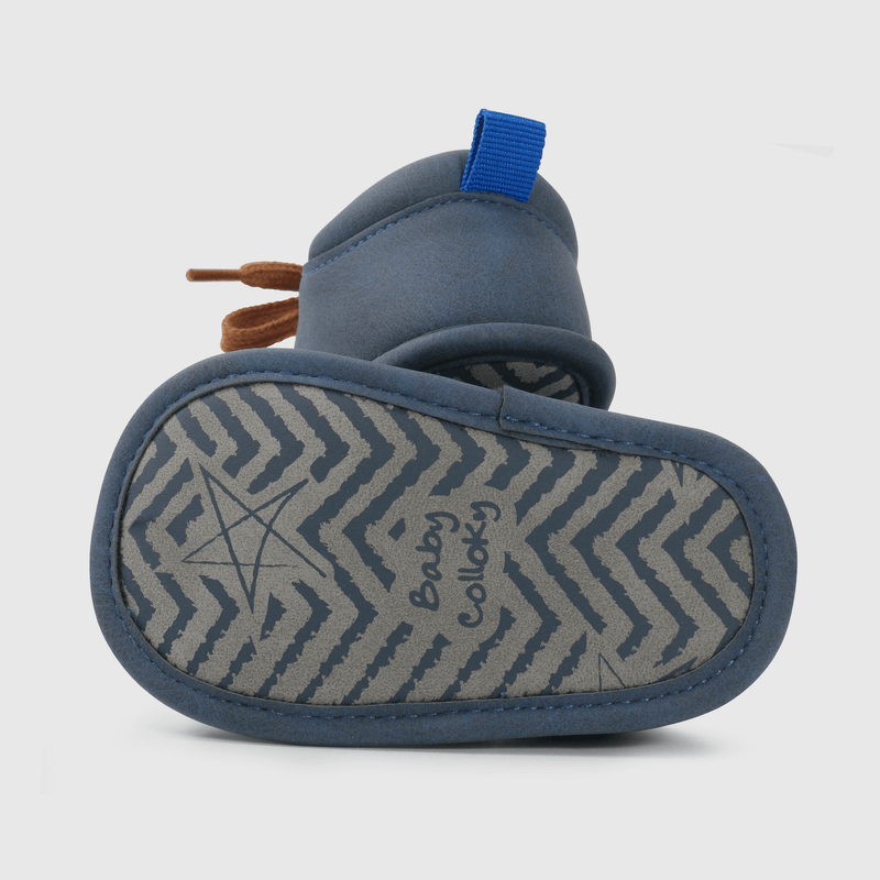 Zapato azul para guaguas, comodidad y estilo