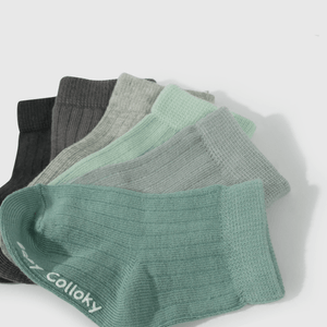 Calcetines coloridos para niños, pack de 6