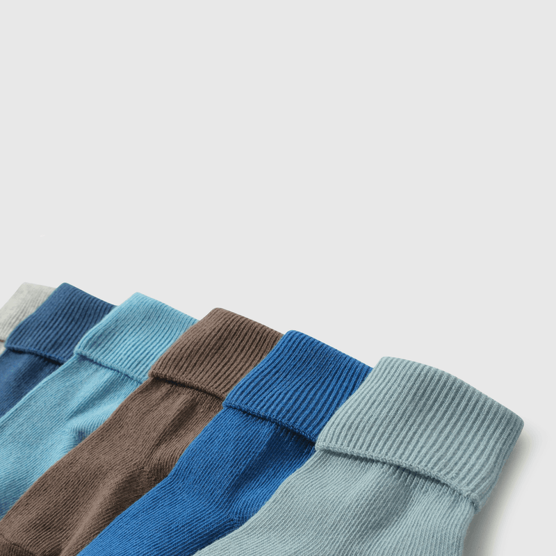 Calcetines coloridos para niños, pack de 6
