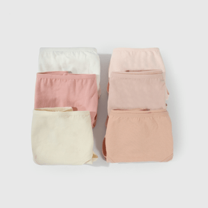 Calzones rosados para niños, pack de 6