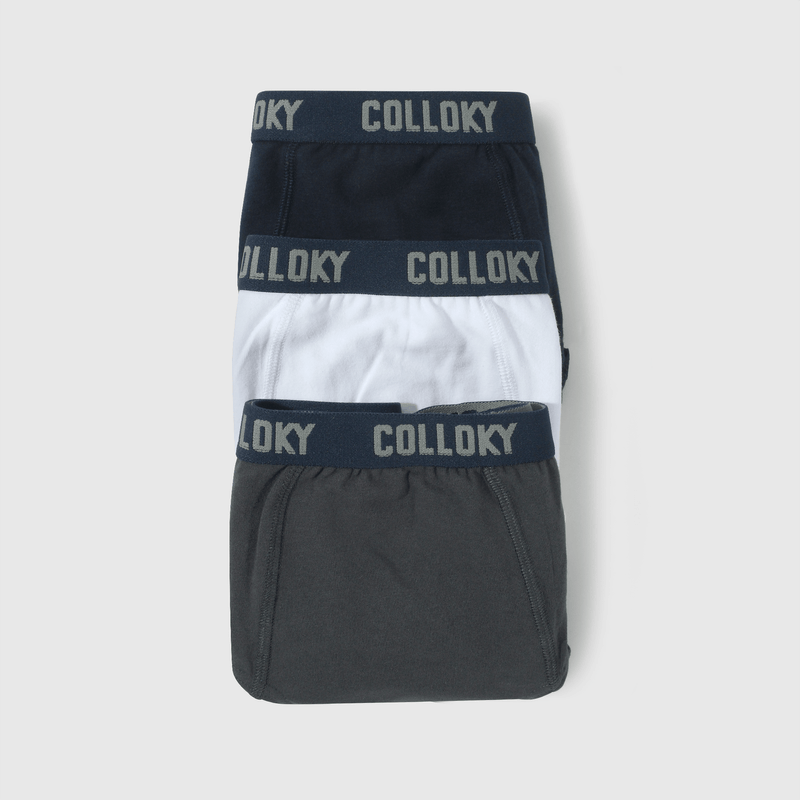 Pack 3 Calzoncillos Lisos