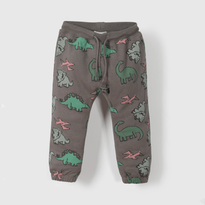 Buzo verde con dinosaurios para niños enérgicos