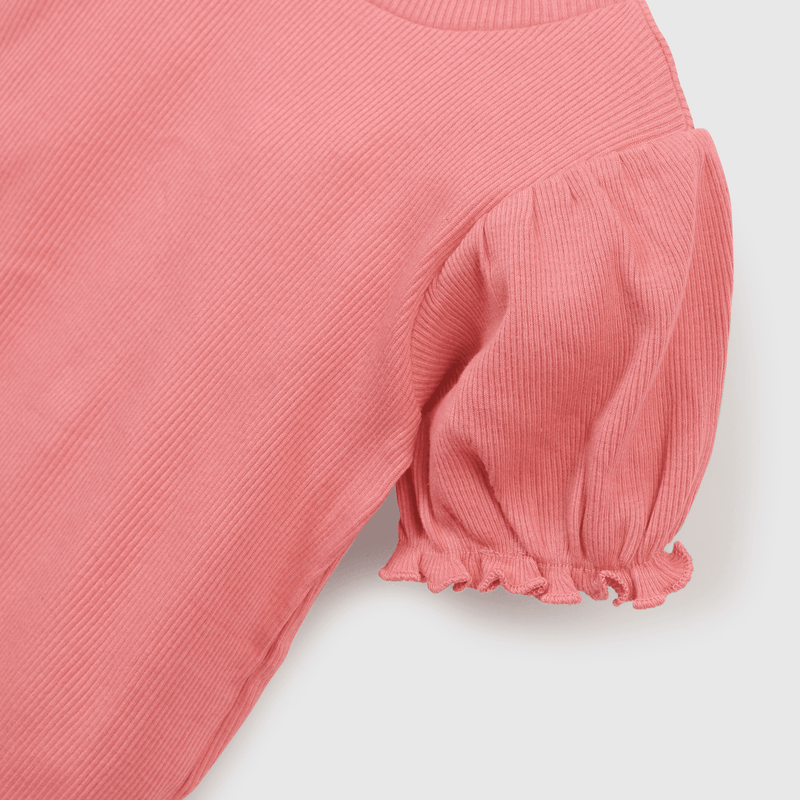 Polera rosa para niños, comodidad y estilo