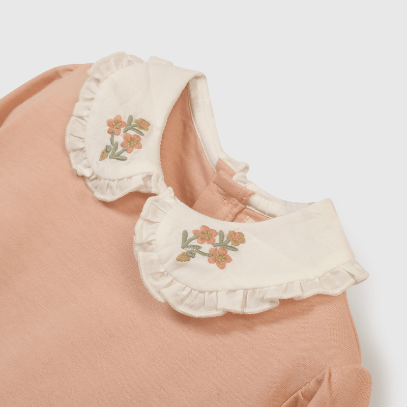 Polerón rosado para niña, suave y cómodo