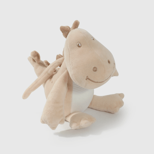 Dino Beige: Peluche Sensorial para Bebés