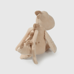 Dino Beige: Peluche Sensorial para Bebés