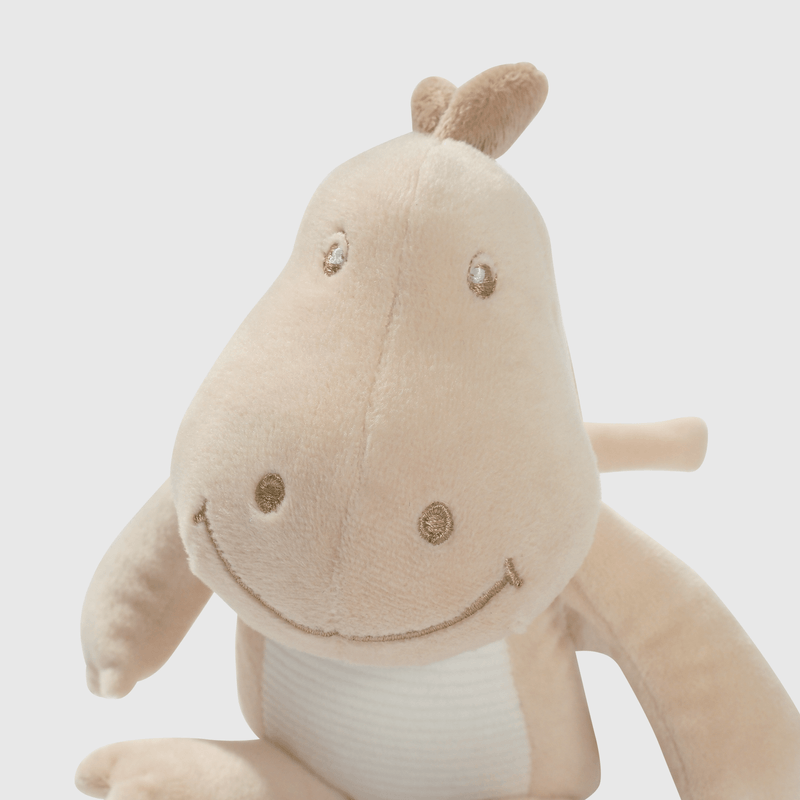 Dino Beige: Peluche Sensorial para Bebés