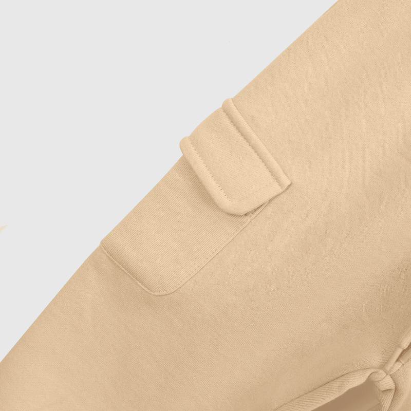 Buzo beige para niños, comodidad y estilo