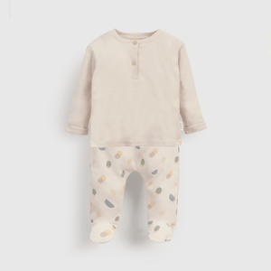 Conjunto suave beige para guagua, ideal para recién nacidos